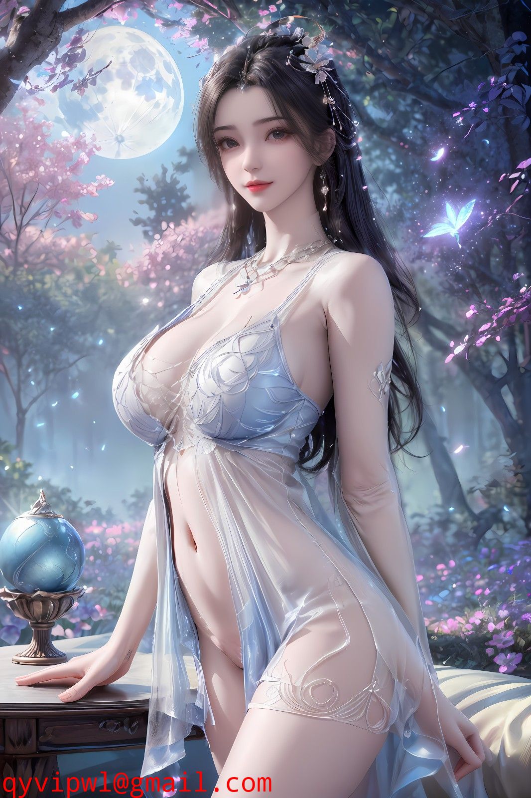 仙逆-李慕婉国产动漫去衣同人图D2【8P】