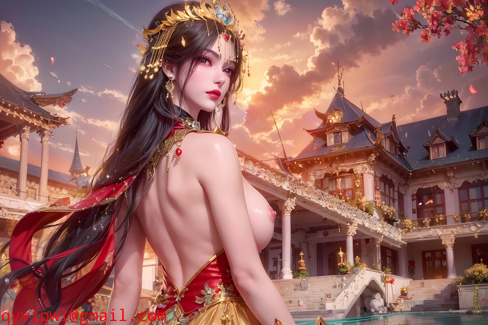 仙逆-李慕婉国产动漫去衣同人图E3【8P】