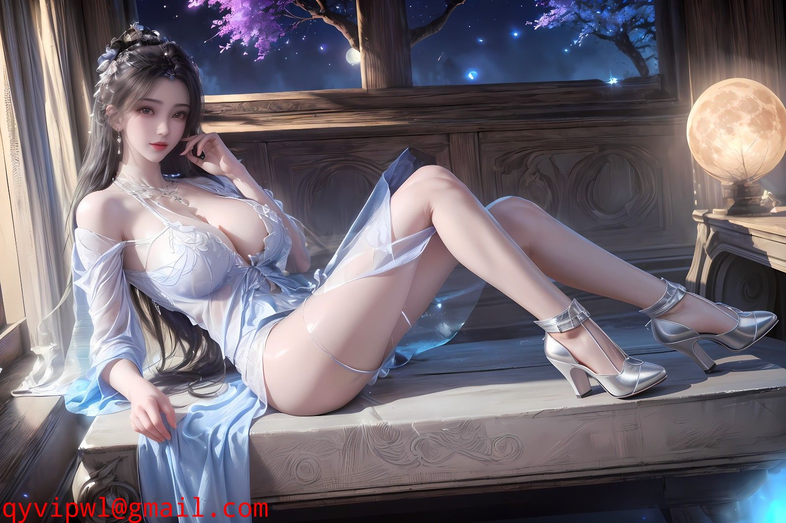 仙逆-李慕婉国产动漫去衣同人图D3【8P】
