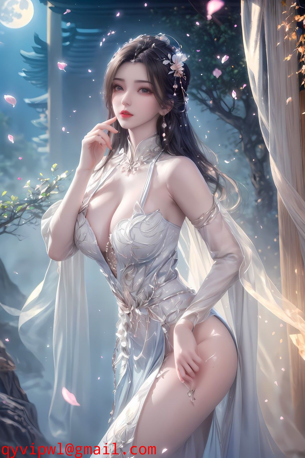 仙逆-李慕婉国产动漫去衣同人图D4【8P】
