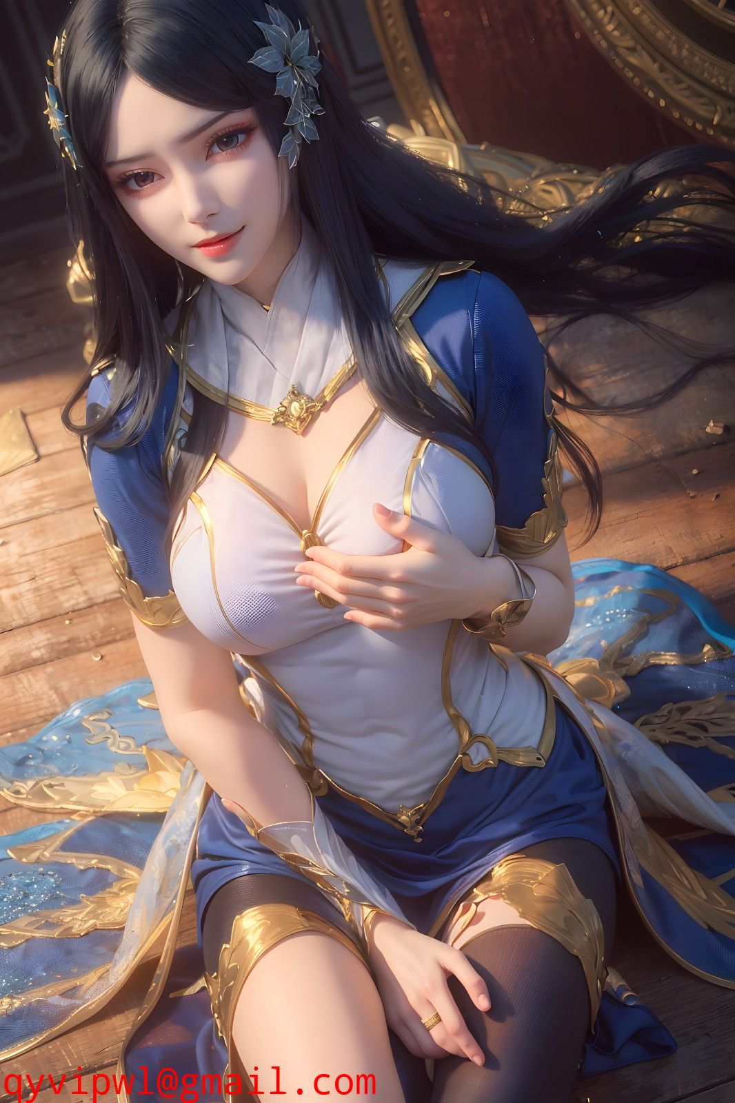 斗破苍穹-柳菲国产动漫去衣同人图A5【8P】