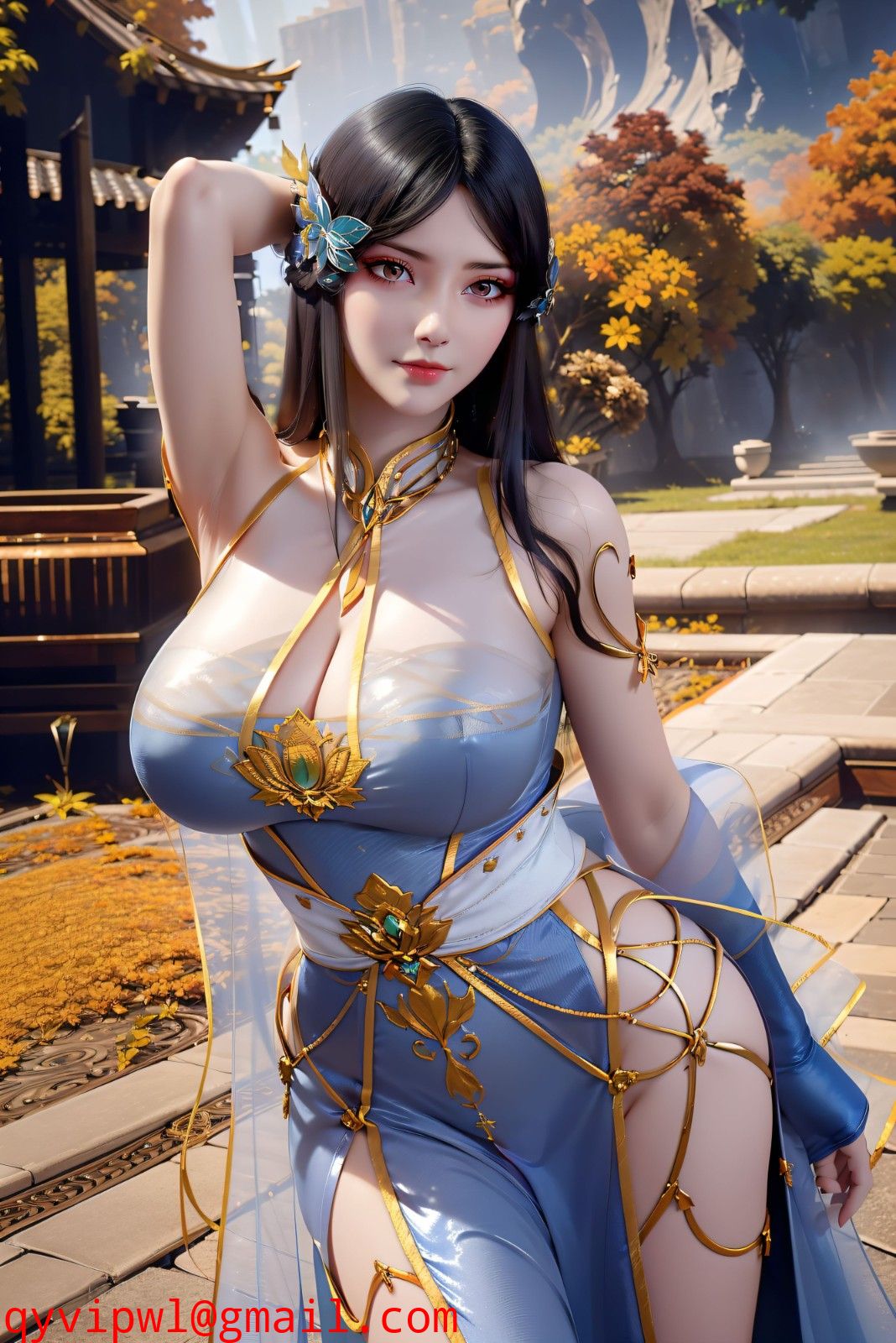 斗破苍穹-柳菲国产动漫去衣同人图2【8P】