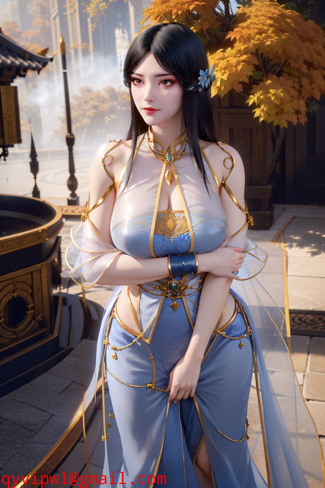斗破苍穹-柳菲国产动漫去衣同人图4【8P】