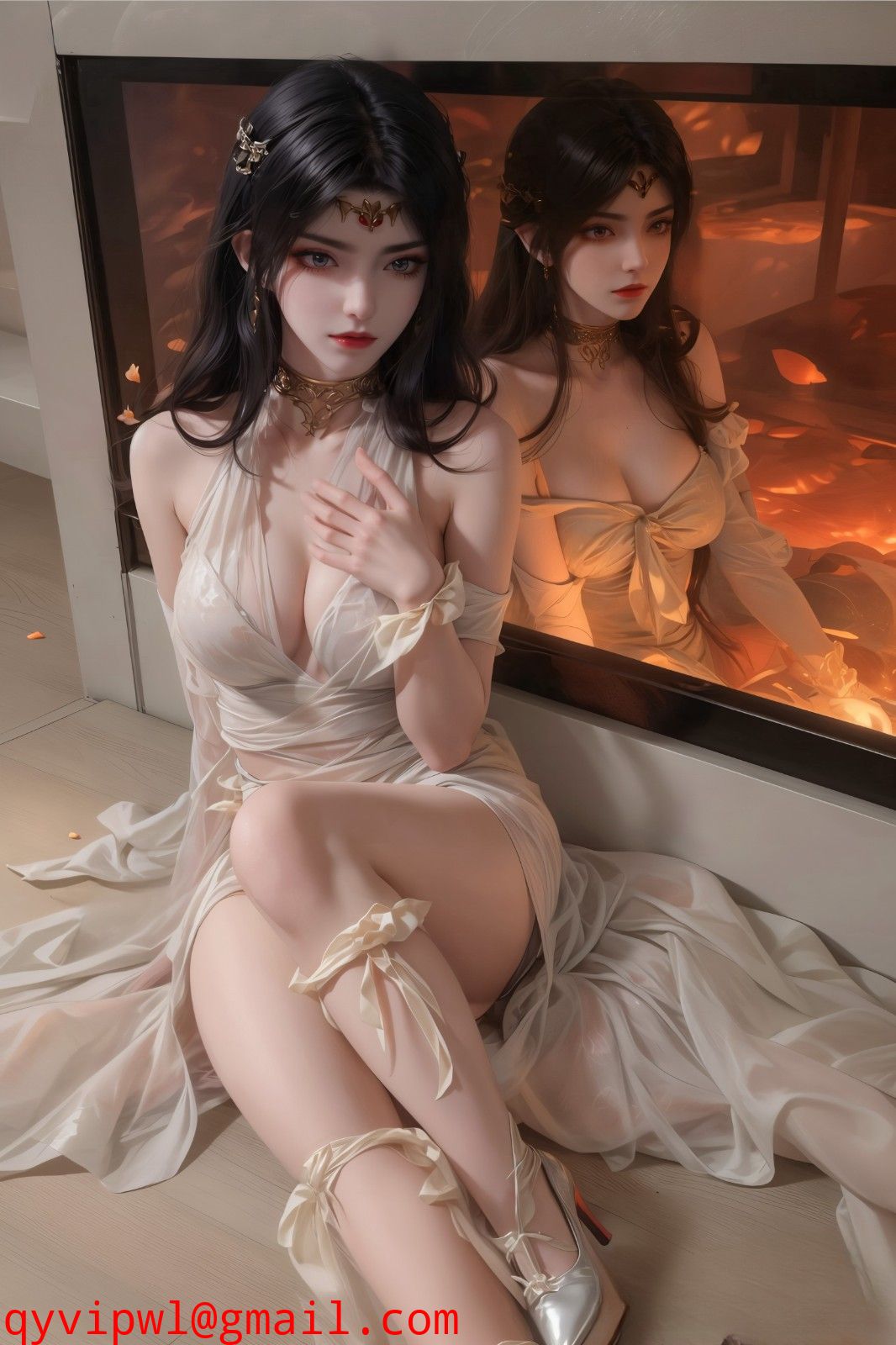 斗破苍穹-美杜莎国产动漫去衣同人图L1【8P】