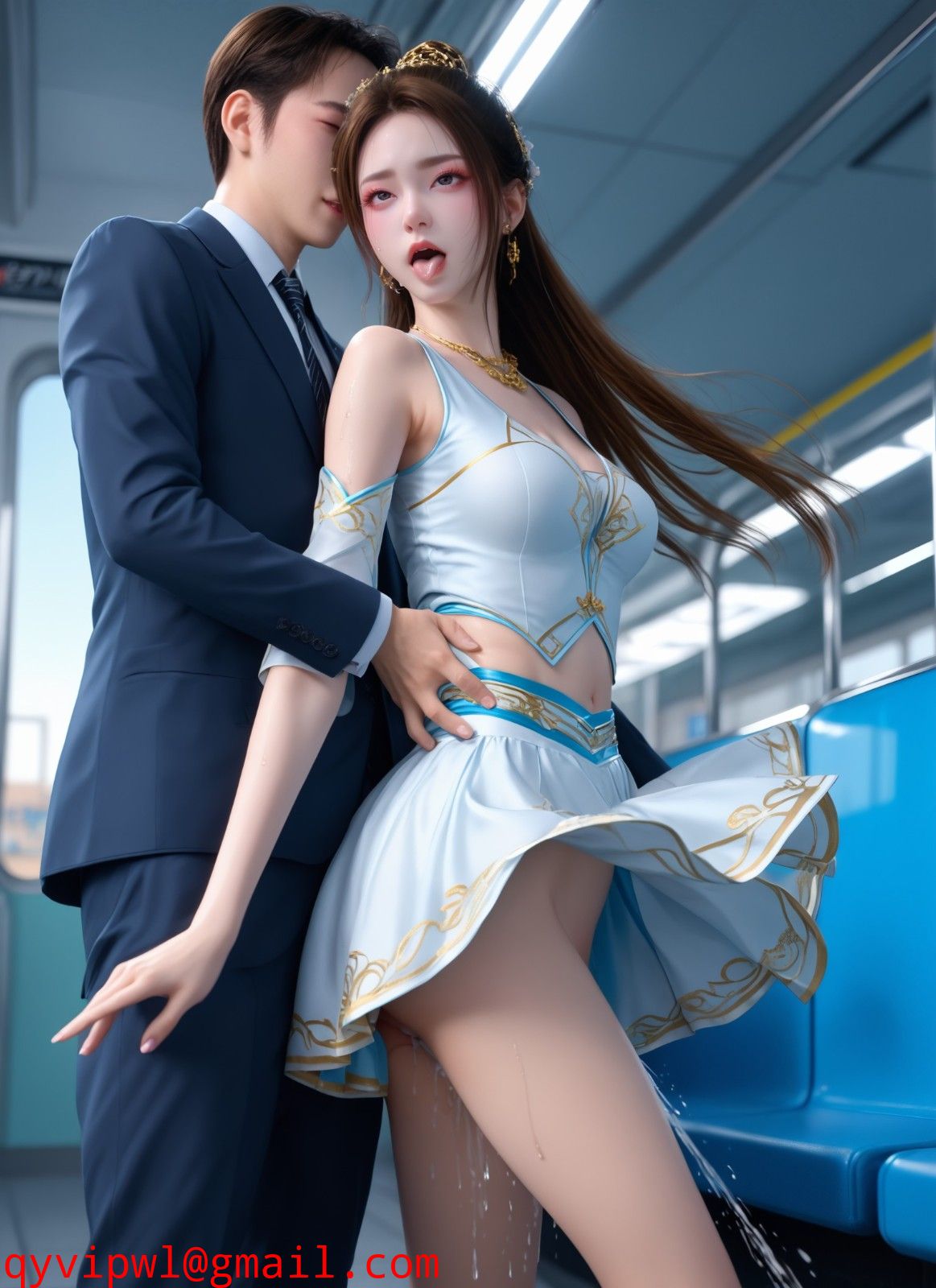 斗破苍穹-纳兰嫣然国产动漫去衣同人图A3【11P】