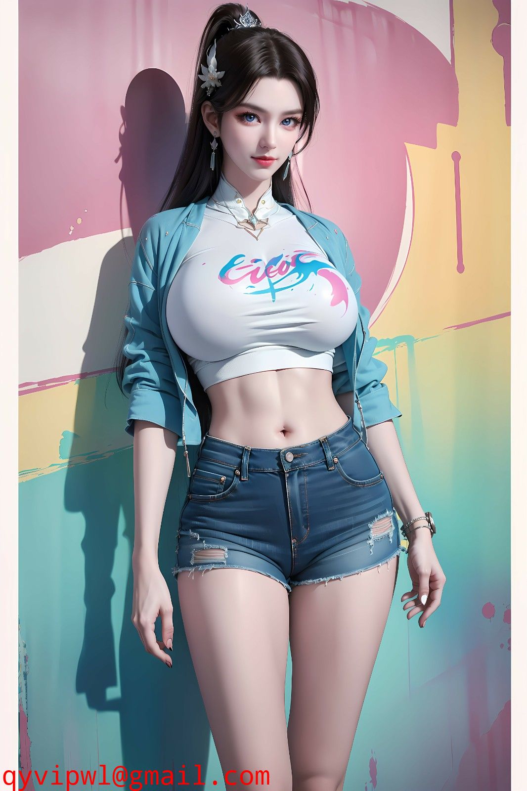 斗破苍穹-萧熏儿国产动漫去衣同人图E2【8P】