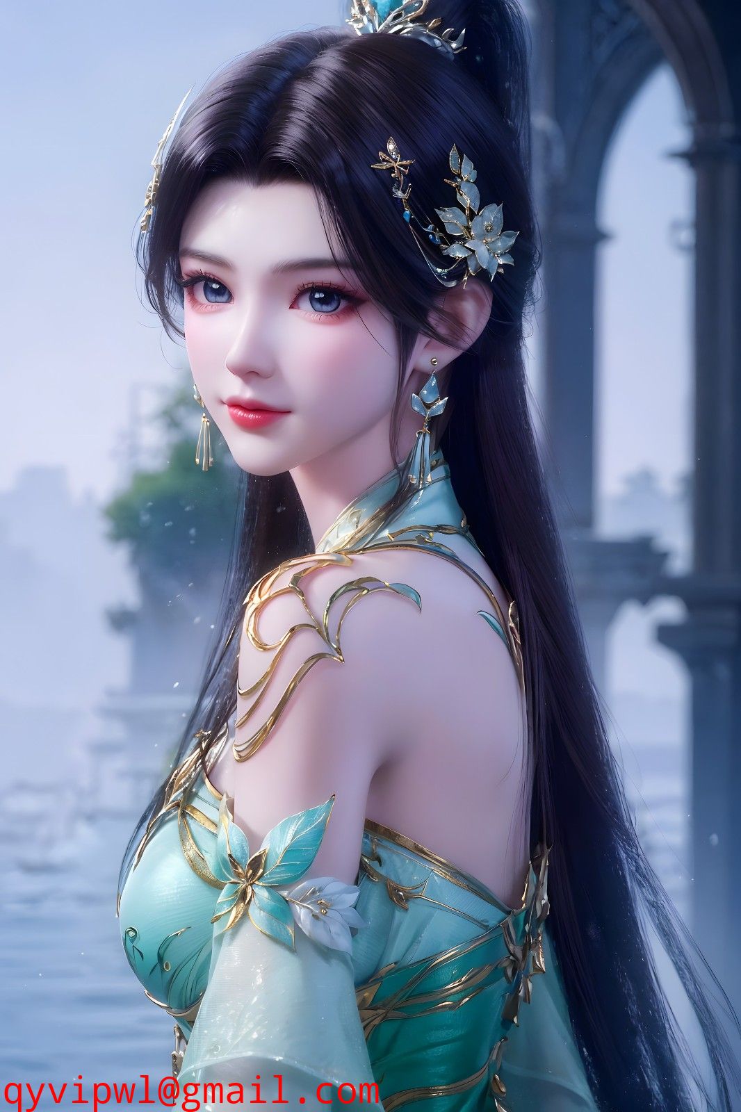 斗破苍穹-萧熏儿国产动漫去衣同人图H3【8P】