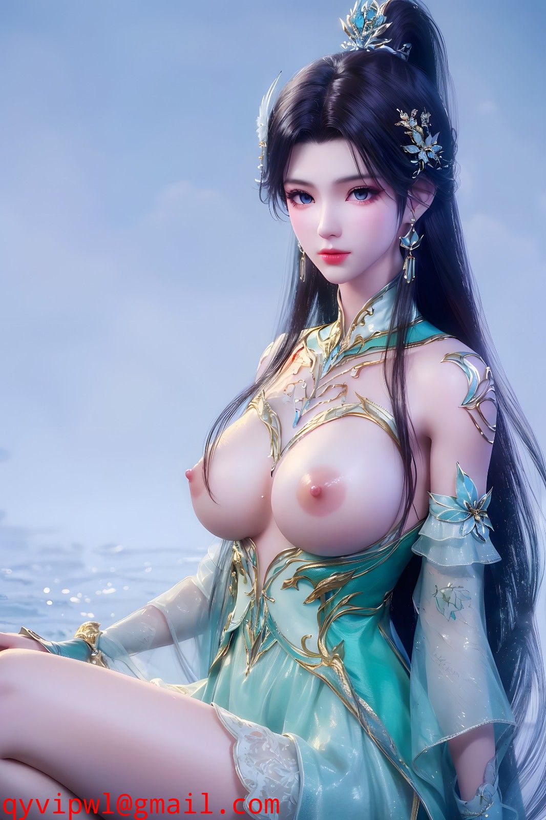 斗破苍穹-萧熏儿国产动漫去衣同人图H10【8P】