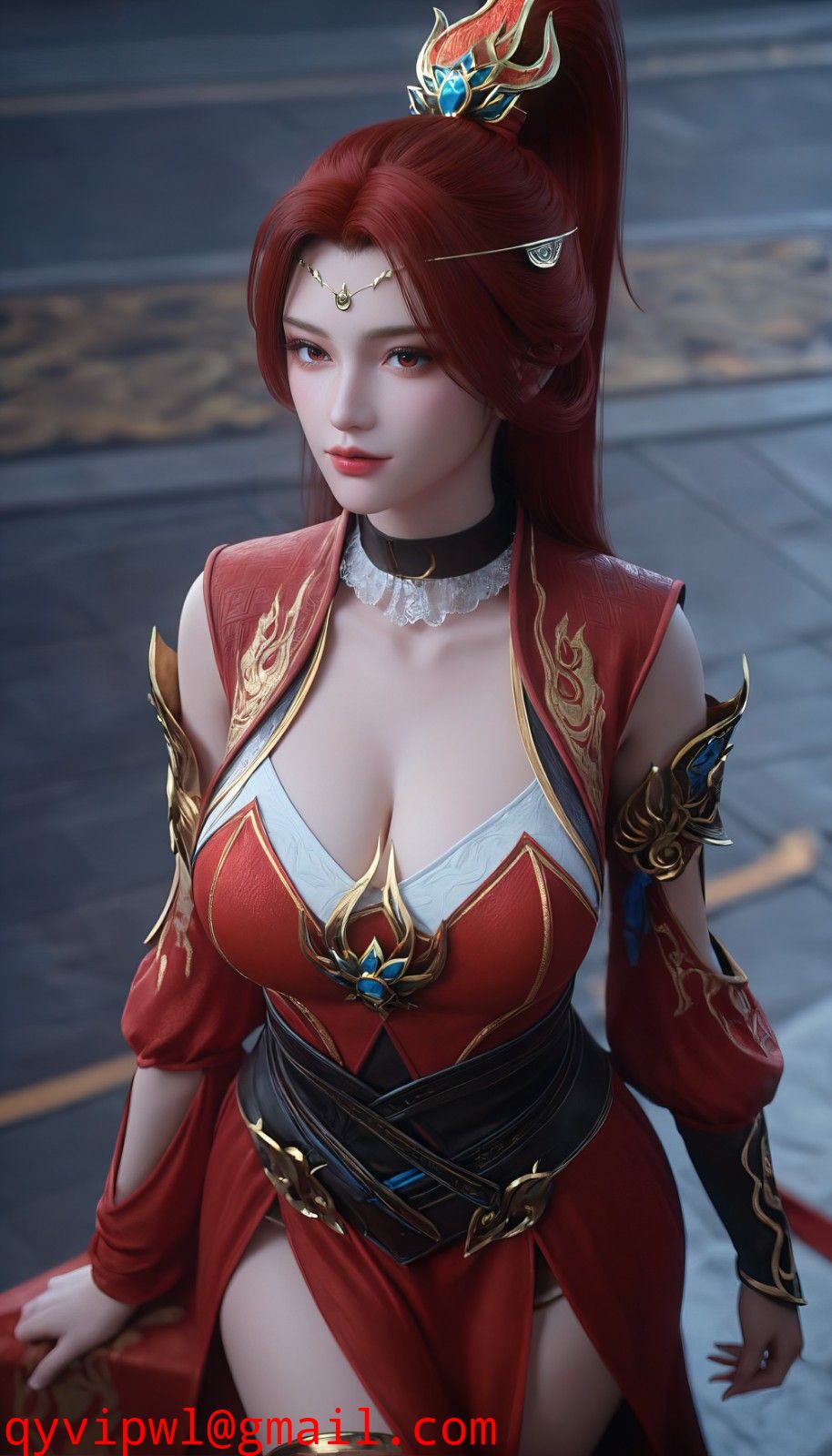 斗破苍穹-唐火儿国产动漫去衣同人图34【8P】