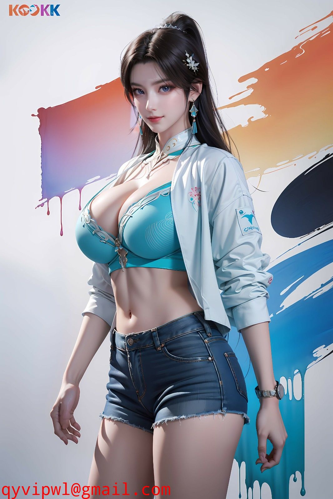 斗破苍穹-萧熏儿国产动漫去衣同人图E1【8P】