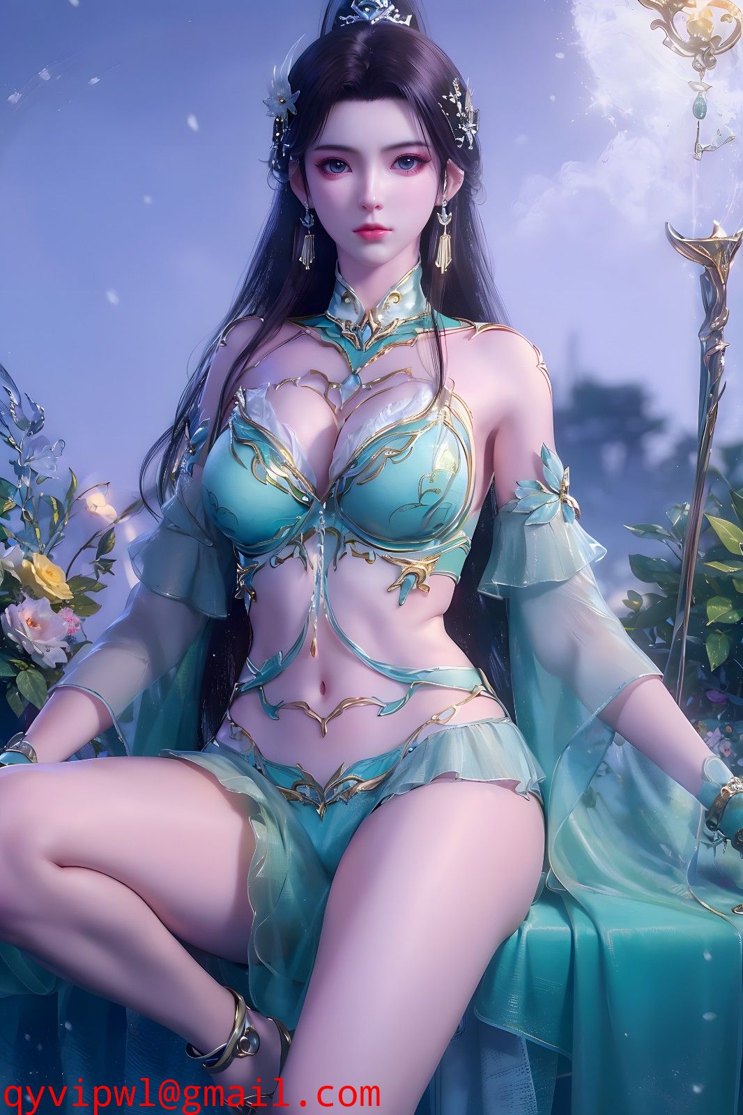 斗破苍穹-萧熏儿国产动漫去衣同人图H12【8P】