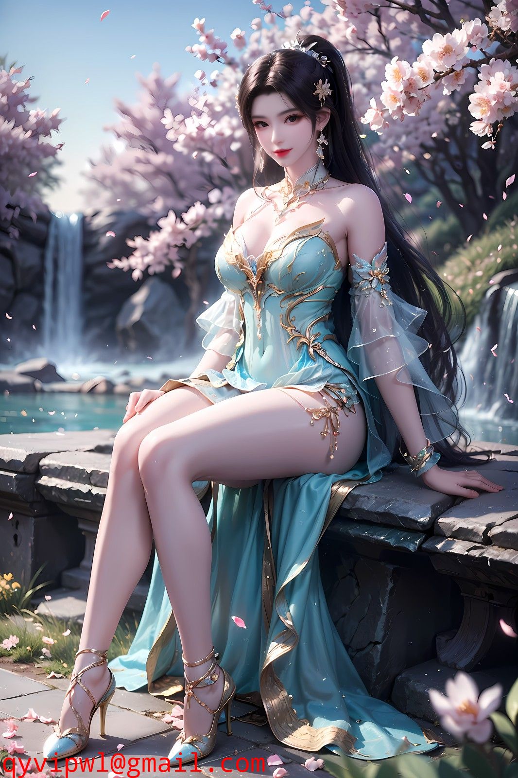 斗破苍穹-萧熏儿国产动漫去衣同人图A2【8P】