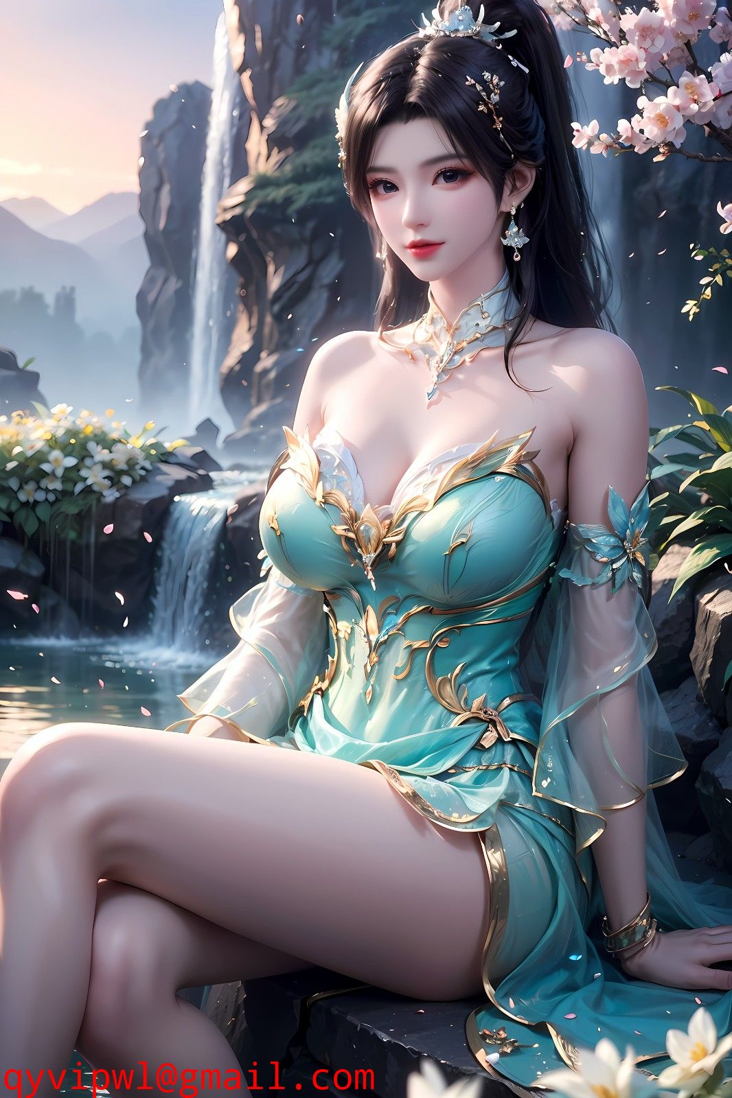 斗破苍穹-萧熏儿国产动漫去衣同人图A1【8P】