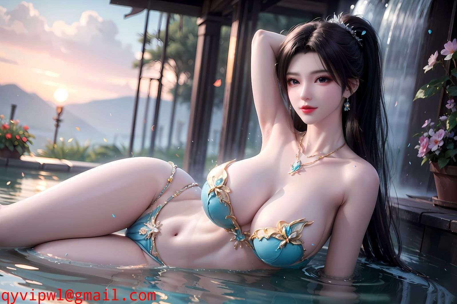斗破苍穹-萧熏儿国产动漫去衣同人图A5【8P】