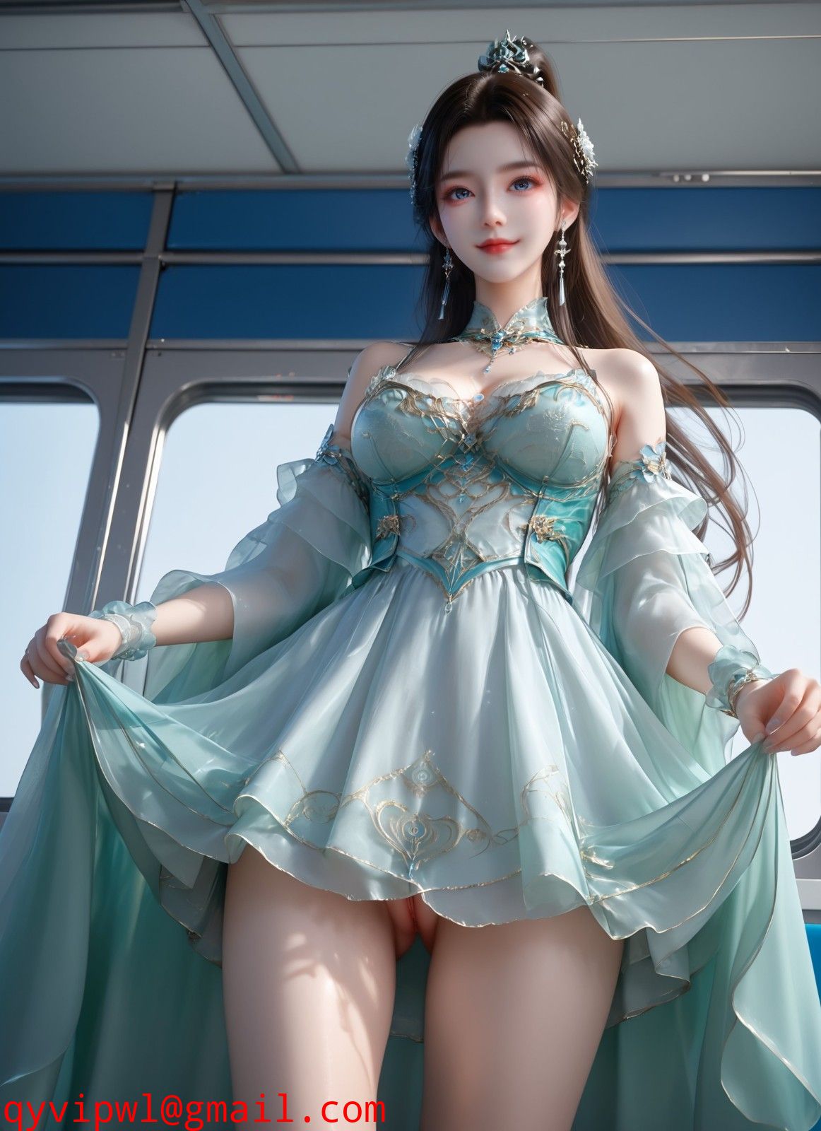 斗破苍穹-萧熏儿国产动漫去衣同人图O1【8P】