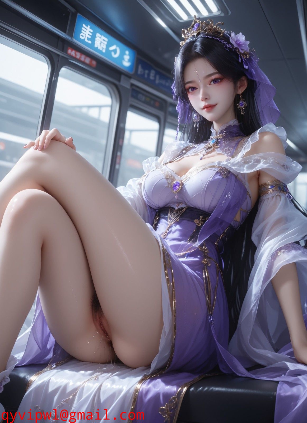 斗破苍穹-萧熏儿国产动漫去衣同人图O11【8P】