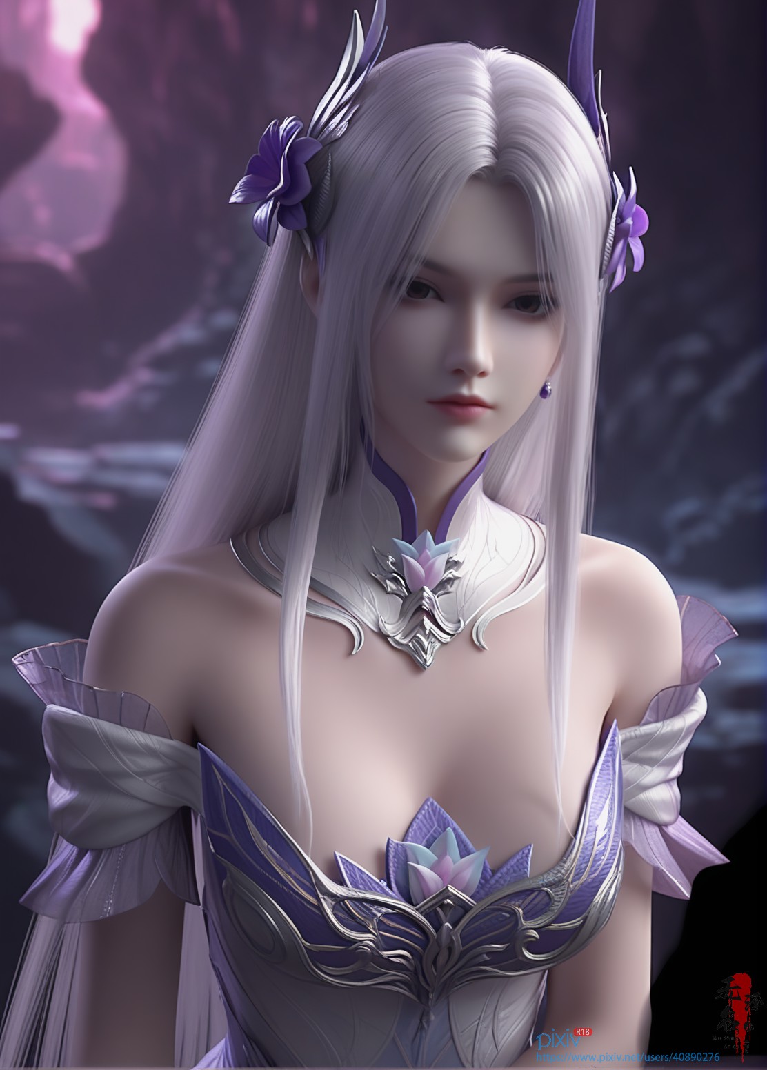 斗破苍穹-小医仙C1【8P】国产动漫去衣同人图