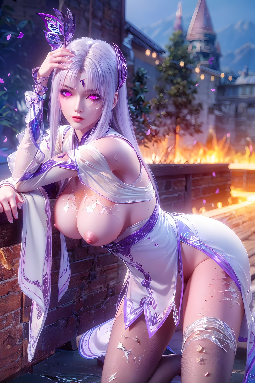 斗破苍穹-小医仙M3【8P】国产动漫去衣同人图
