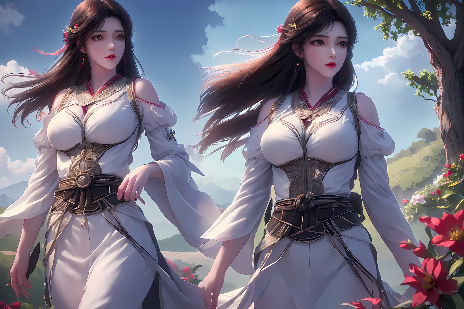 完美世界-火灵儿A2【8P】国产动漫去衣同人图