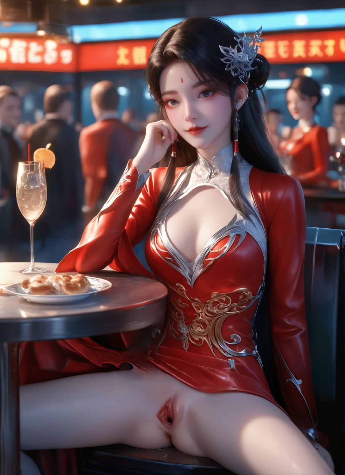 完美世界-火灵儿E8【8P】国产动漫去衣同人图