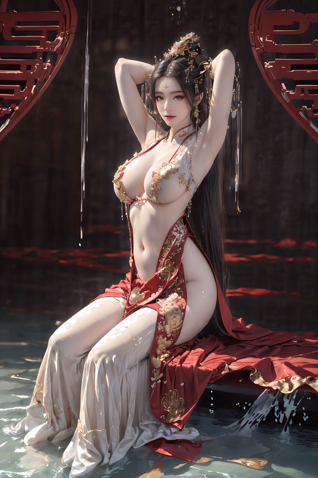 完美世界-清漪H4【8P】国产动漫去衣同人图