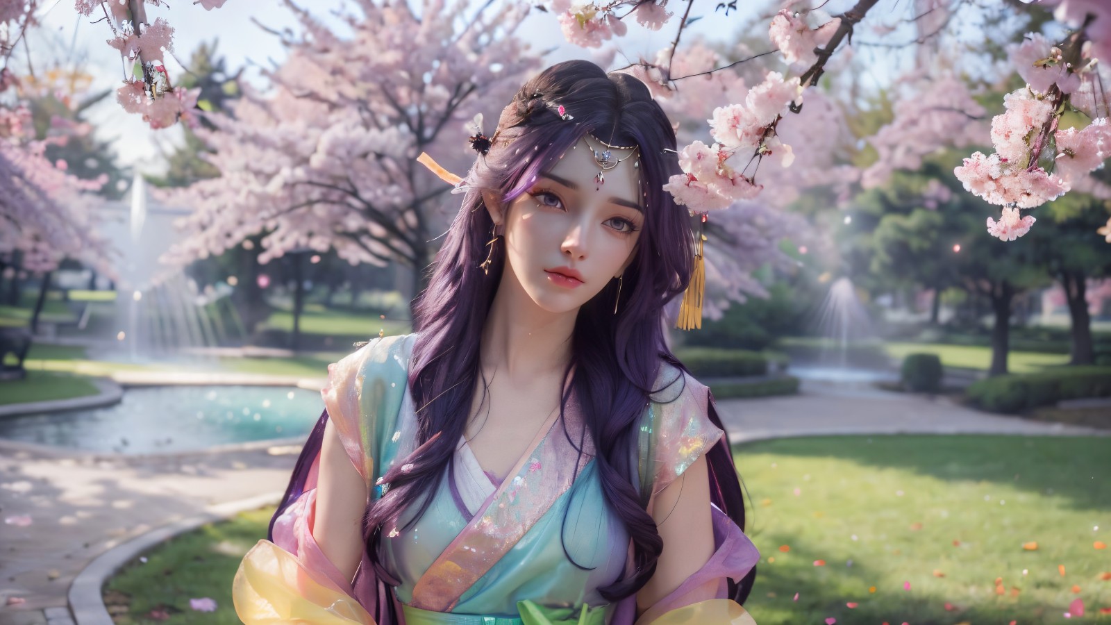 完美世界-云曦A5【8P】国产动漫去衣同人图