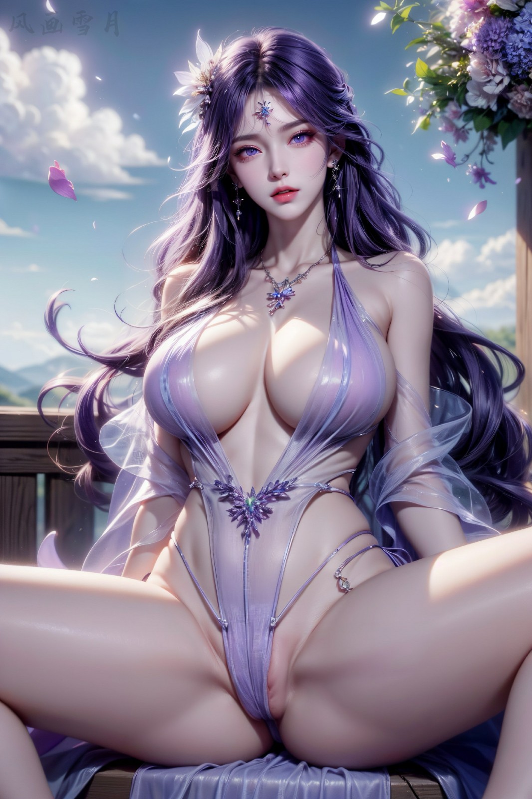 完美世界-云曦E5【13P】国产动漫去衣同人图