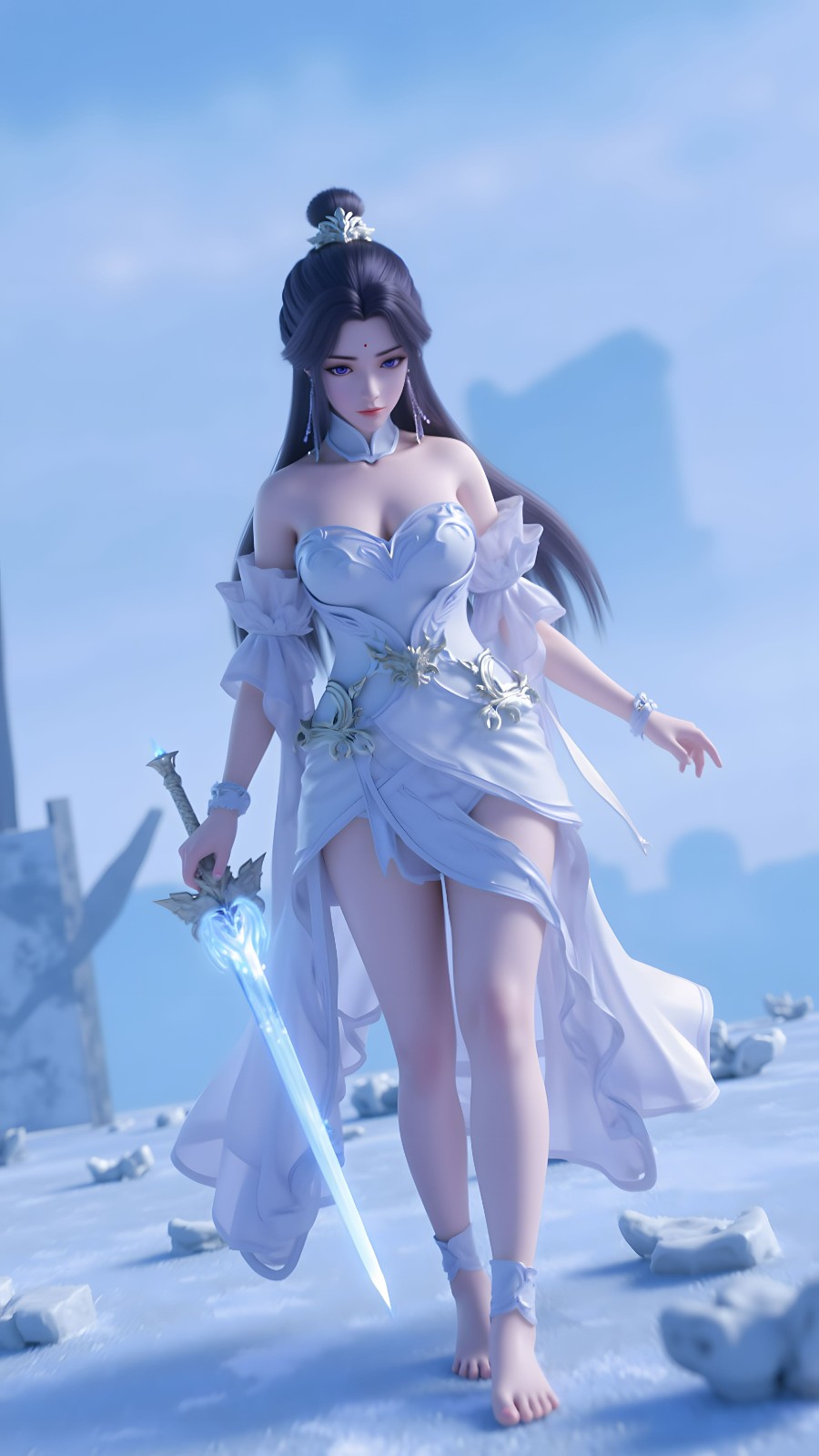 完美世界-月婵6【8P】国产动漫去衣同人图