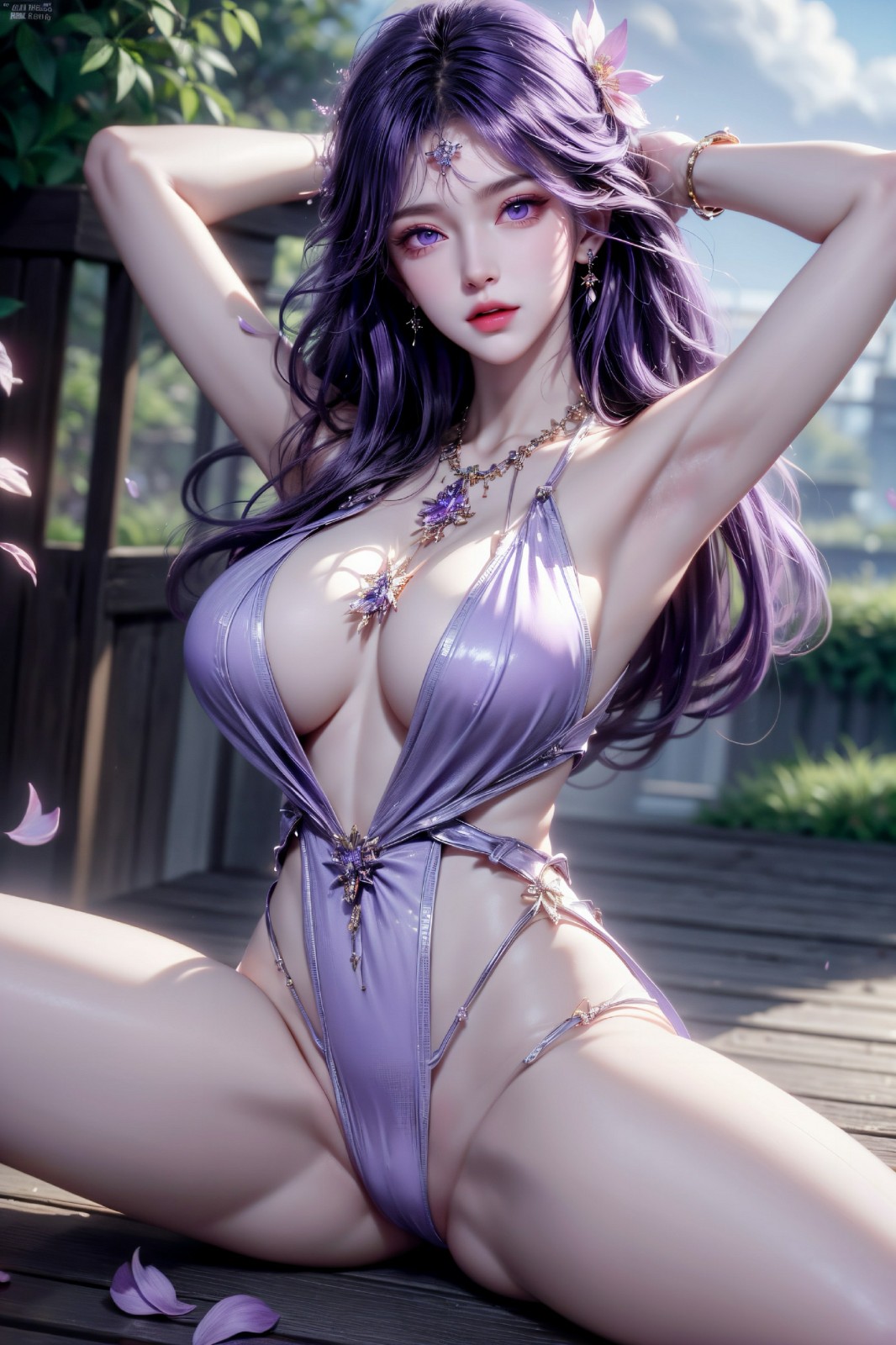 完美世界-云曦E3【8P】国产动漫去衣同人图