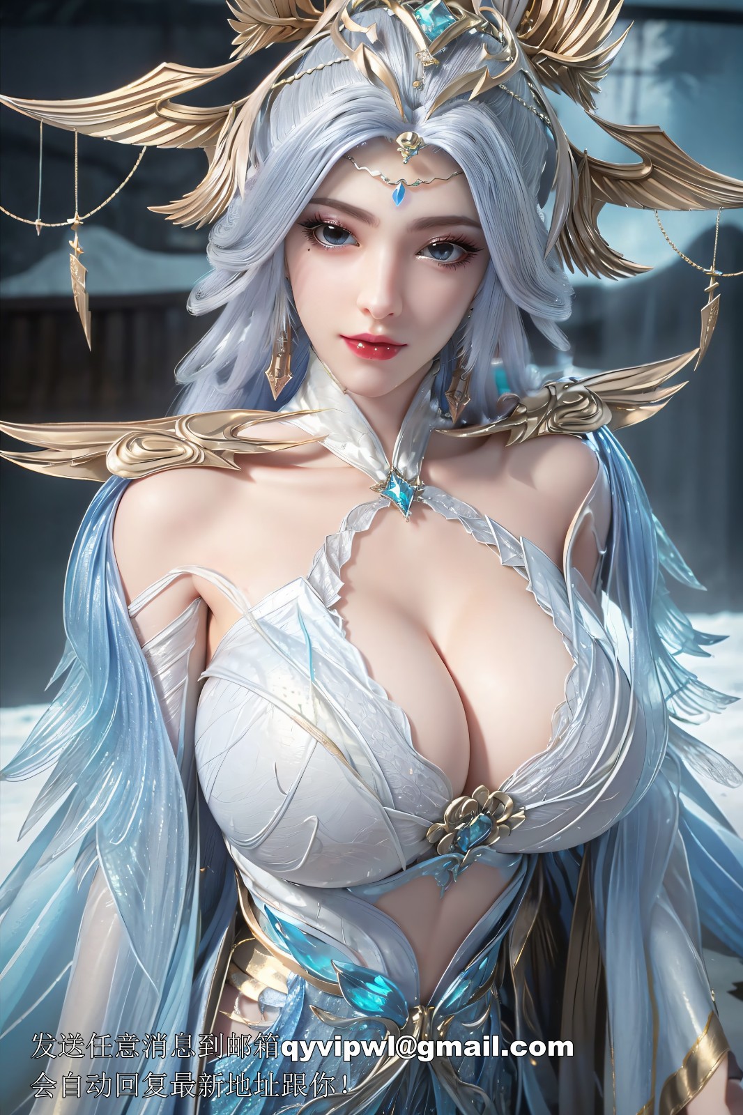 百炼成神-宁雨蝶A11【8P】国产动漫去衣同人图