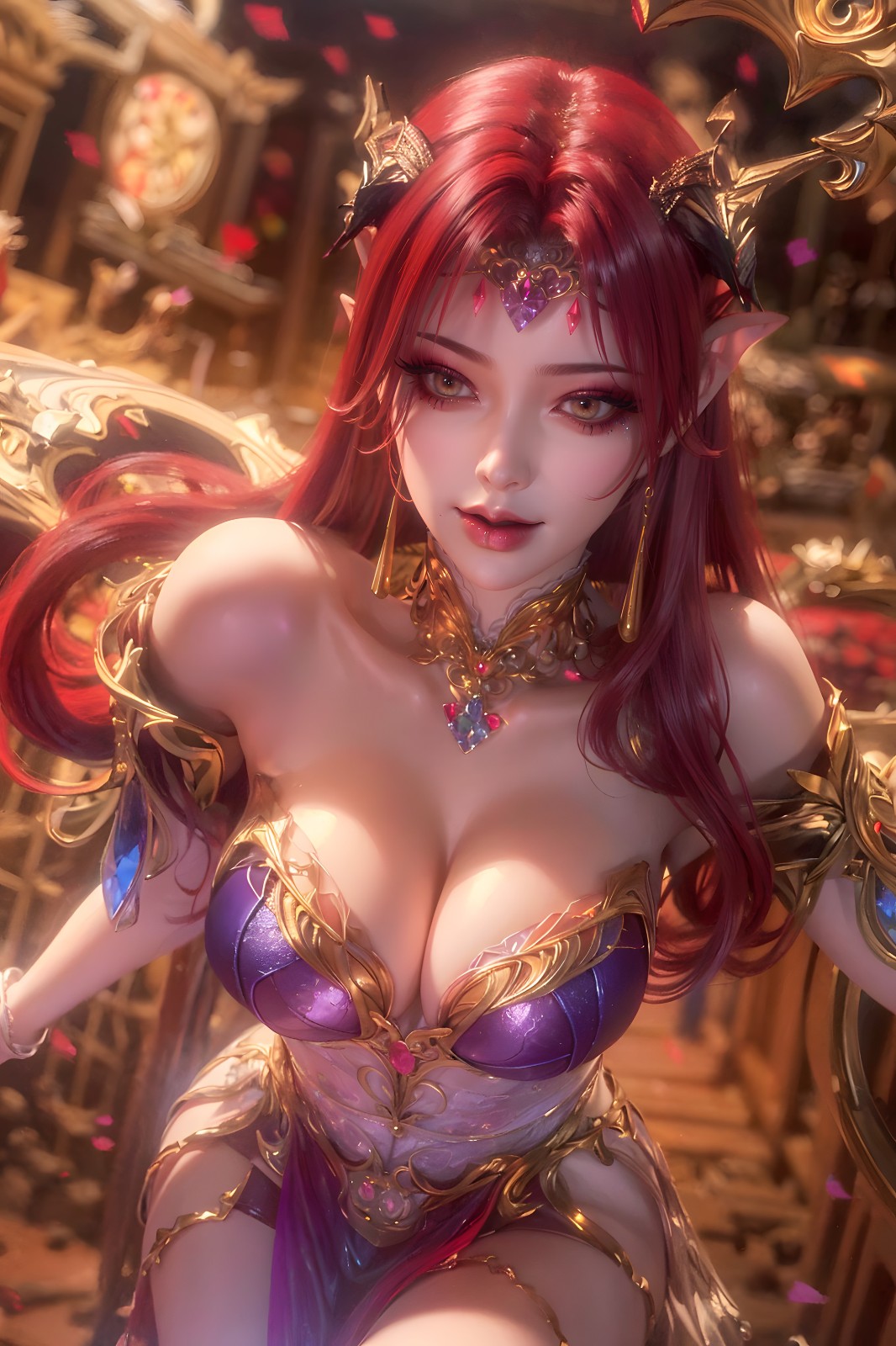 百炼成神-妖夜C9【12P】国产动漫去衣同人图