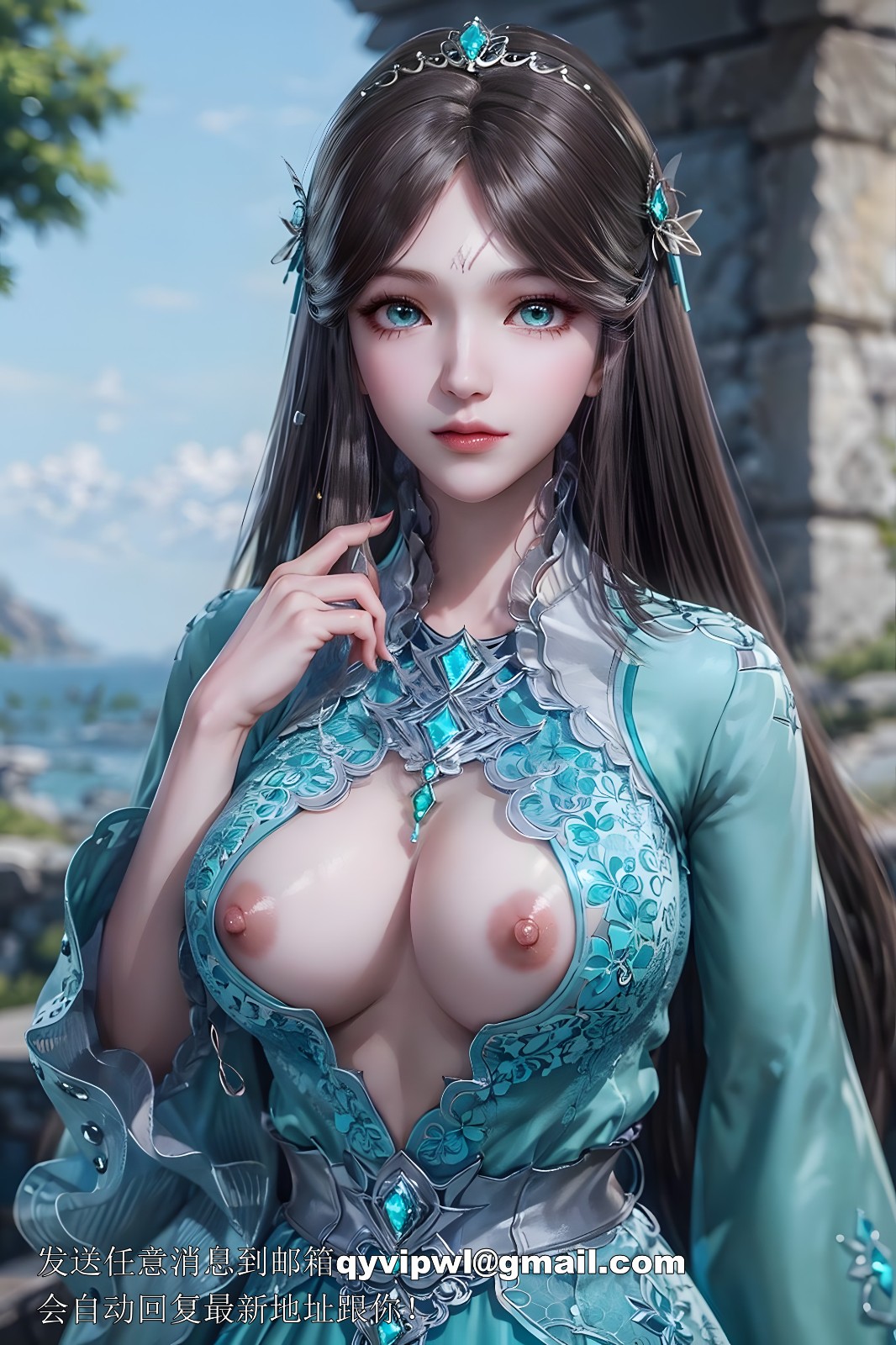 斗罗大陆-宁荣荣B5【8P】国产动漫去衣同人图