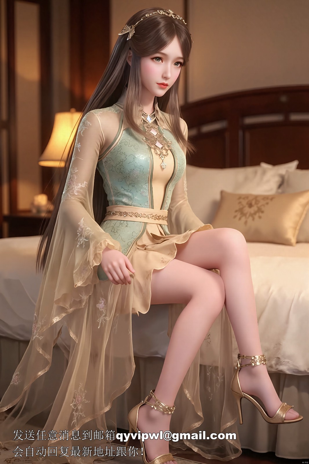 斗罗大陆-宁荣荣A3【8P】国产动漫去衣同人图