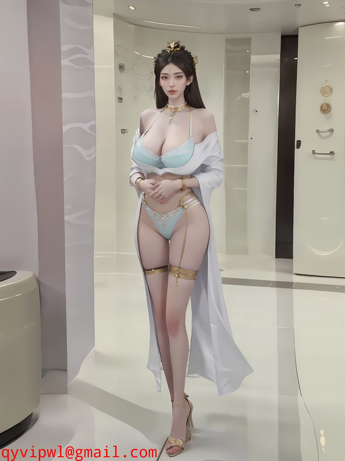 遮天-瑶池圣女1【8P】国产动漫去衣同人图